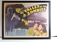Vintage Movie Poster Valley Of The Zombies