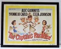 Vintage Movie Poster - The Captain's Paradise