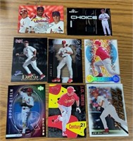 J.D. Drew 8 card lot + Rookie MLB Cardinals