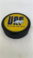 University of Alaska Fairbanks hockey puck