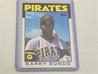 1986 Barry Bonds Topps Traded Rookie Baseball