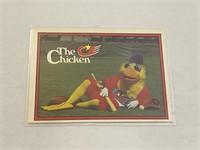 1982 San Diego Chicken Donruss Baseball Card
