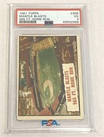 1961 Mickey Mantle Topps Baseball Card Blasts 565