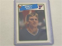 1988 Brett Hull O-Pee-Chee Rookie Hockey Card
