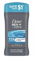 (2) Dove Men+Care 72-Hour Antiperspirant &