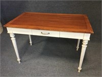 Wood Top Desk/Entry Way Piece