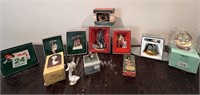 Enesco Vintage Holiday Ornaments in Boxes