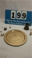 Misc lot of brass items
