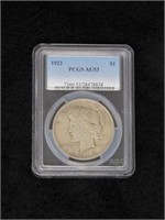 1923-P Silver Peace Dollar-