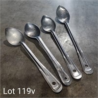 3x 13 1/2 Inch, 1x 15 1/2 Inch Serving Spoons