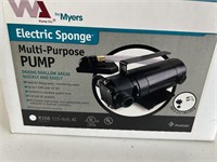 Multi-purpose pump (not tested)