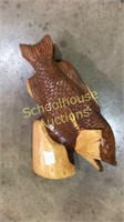 Awesome Bahamian wood carved fish