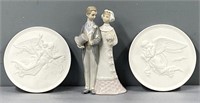 Royal Copenhagen & Lladro Figure Lot Collection