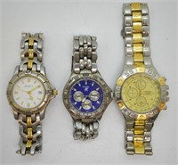 3 pcs. Men's Watches - Fossil, Regency, XBos
