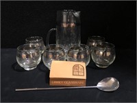 Libbey Glassware Bar Set