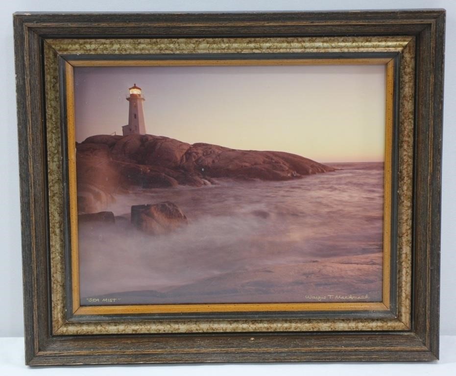 Wayne T. MacDonald 'Sea Mist' Photograph Signed