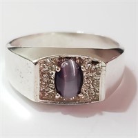 $140 Silver Gemstone Ring