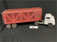 Structo Truck and Cattle Trailer