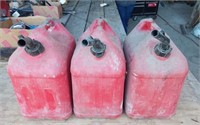 3 GAS CANS