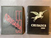 (2)  Crusader Yearbook 1955, 1957