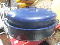 Blue Vtg. Savory Roaster