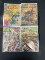 4 Comics-Blondie, King Arthur, JoanArc, Sea Wolf