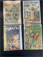 4 Comics-Lulu, Golden Touch, Pirates, Oliver Twist