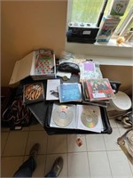 Lot of musical CDs and craft items