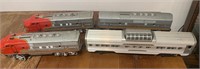 VTG Lionel Santa Fe engines & passenger cars