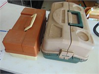 two Fishing Tackle Boxes