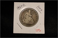 1860 HALF DOLLAR