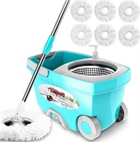 Tsmine Spin Mop Bucket System