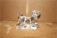 Crystal Dog Figurine