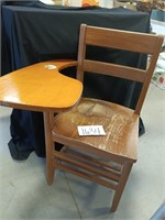Vintage Wooden School Chair