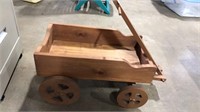 WOODEN TOY WAGON