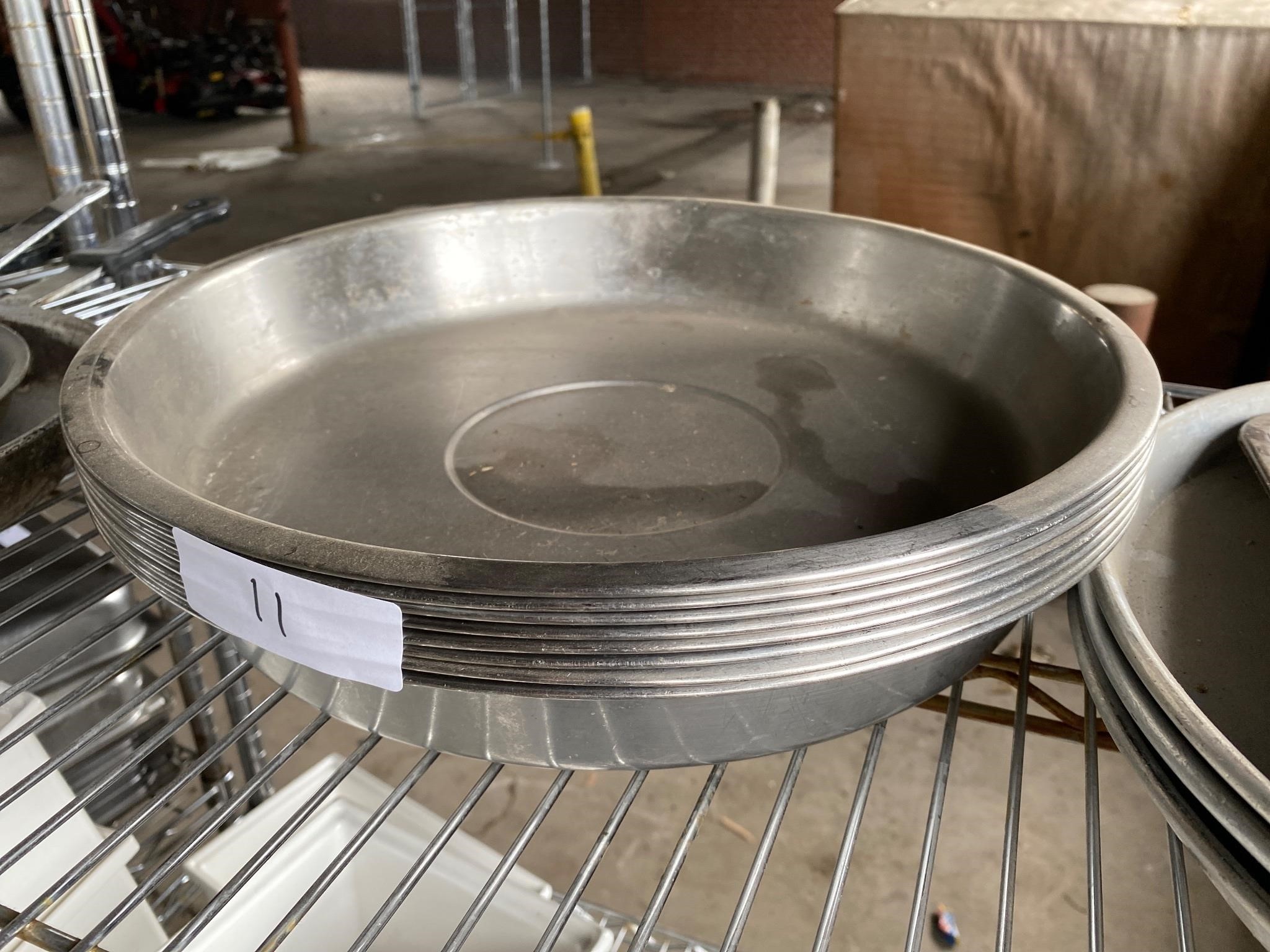 8 15" Stainless Plate Coners