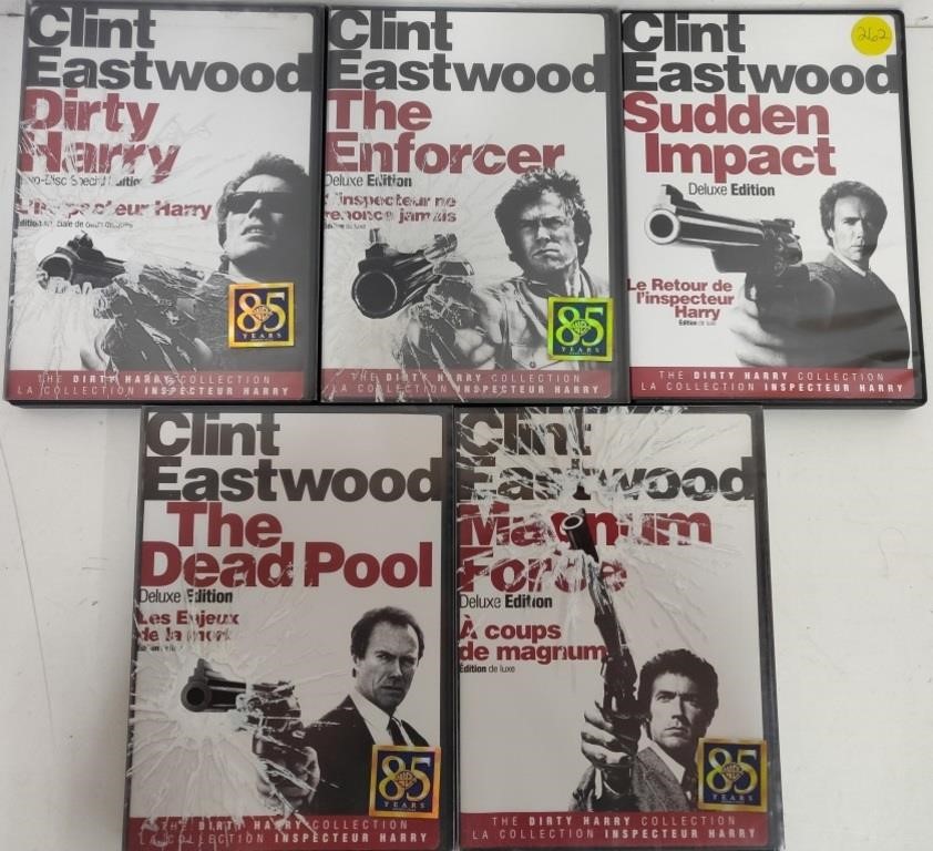 Clint Eastwood DVDs