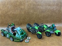 TMNT Vehicle and Motorcycles