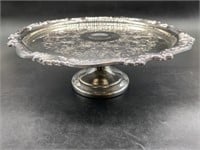 Silver Plate Cake Stand by Sheridan