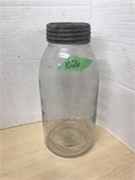 Crown Imperial 1/2 Gal Mason Jar With Glass Lid