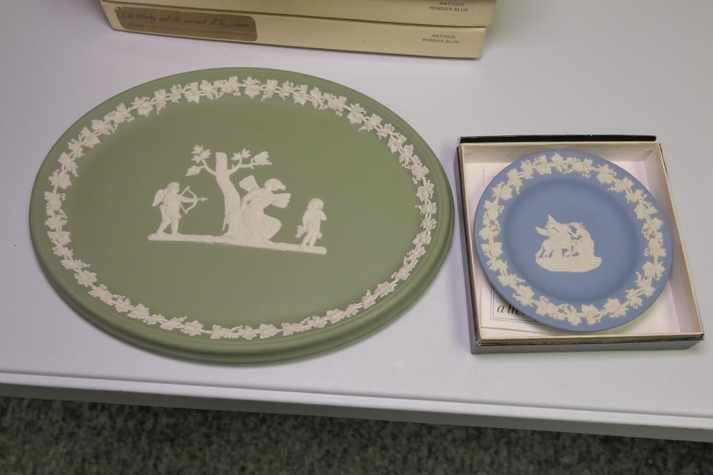 (2) Wedgewood Plates