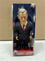 PRESIDENT GEORGE W BUSH TALKING DOLL