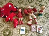 Vintage Razorback Dolls & Memorabilia