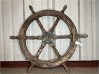 28 inch old ships wheel