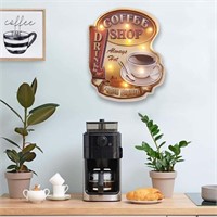 NEW! $80 Coffee Decor, ACECAR Coffee Metal Signs,