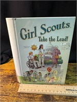 VINTAGE 80S GIRL SCOUT BOOK TIN