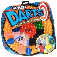 Big Time Glow in Dark Darts Set