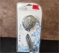 Nib Body Moods 3-setting handheld showerhead