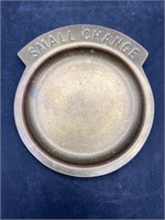 Small change brass change dish vintage