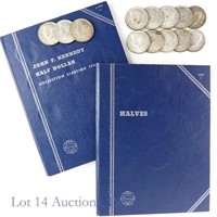 Mostly 40%-Silver Kennedy Half Dollars (27)